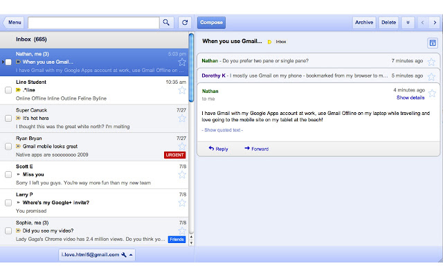How to Access your Gmail Messages, Calendar and Docs in offline Mode