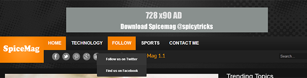 SpiceMag-–-Premium-News,-Sports-Magazine-Blogger-Template-for-free-updated