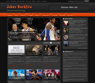 Johny-Darkfire-blogger-template