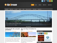 UpStream - free wordpress themes