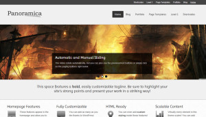 panoramica - free wordpress theme