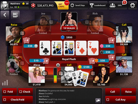 Best free iPad ipad mini Games - poker zynga
