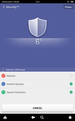 Security malware protection clean master