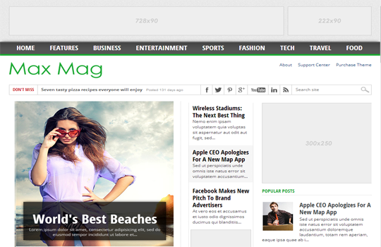 Max-Mag-Blogger-Template