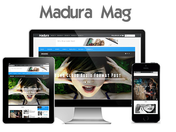 best WordPress Theme Ever - madura mag