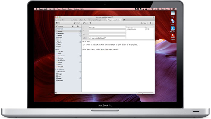 Opera Mail 1.0 – The Mail Client Born from the Opera Browser