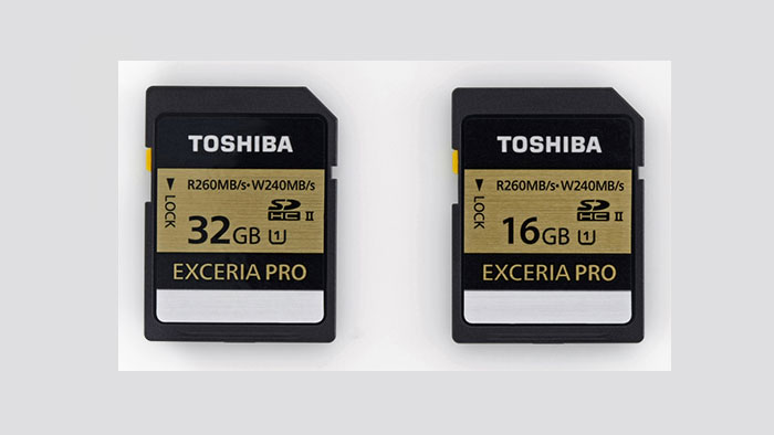 Toshiba Created the World’s Fastest SD Memory Card “Toshiba EXCERIA PRO “