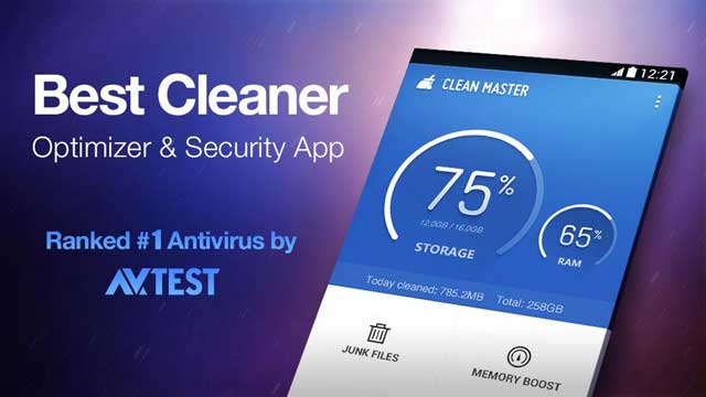 Clean Optimize Android Phone Clean master app