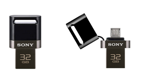2-in-1 Pen Drives for Smartphones, Tablets and PC by Sony USM-SA1