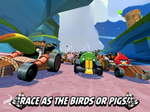 angry birds go racing games