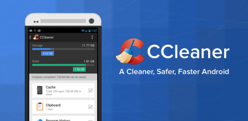 CCleaner – Best Android Optimizer, Cleaner and System Monitor